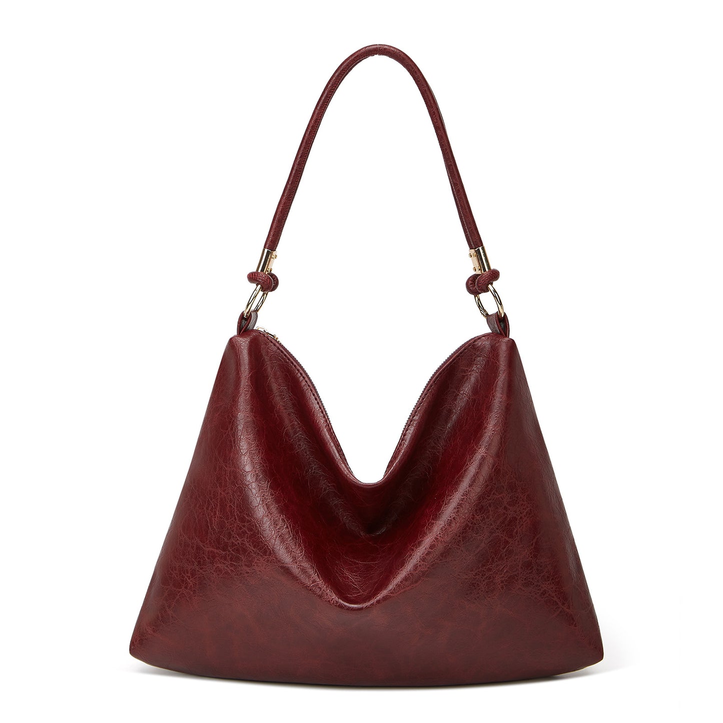 Damen Tasche Handtasche Große Kapazität Weiches Leder Vintage Einkaufstasche