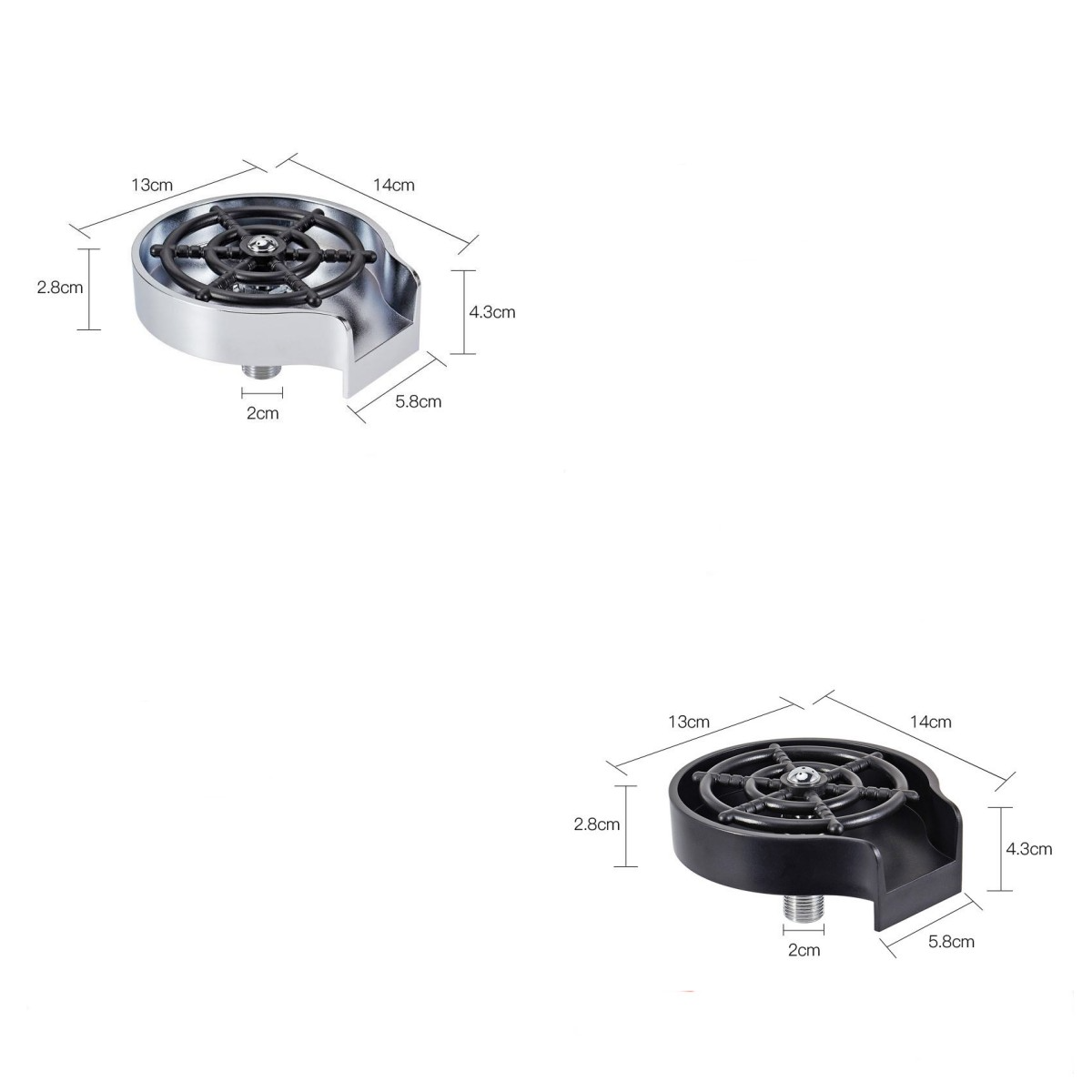 Bar Counter Cup Washer Sink Tool