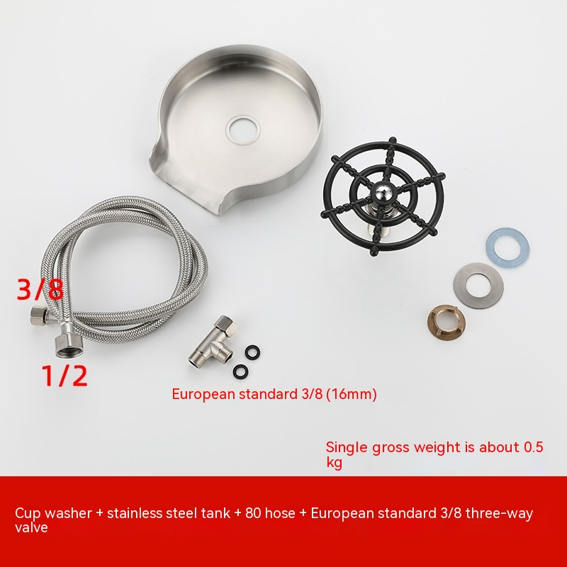 Bar Counter Cup Washer Sink Tool