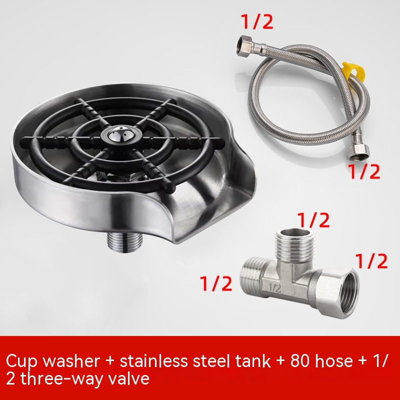 Bar Counter Cup Washer Sink Tool