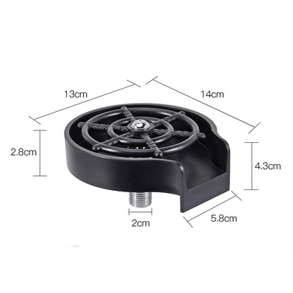 Bar Counter Cup Washer Sink Tool