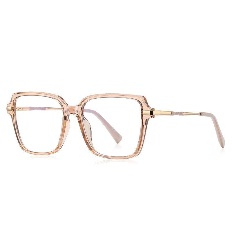 Damenmode Leichte Mode Große Rand Optische Brille