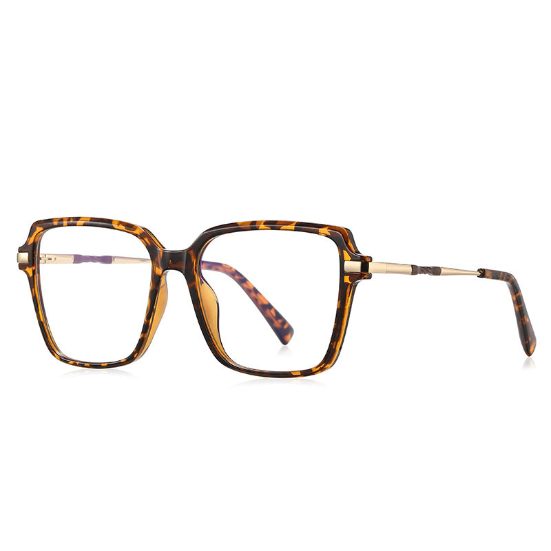 Damenmode Leichte Mode Große Rand Optische Brille