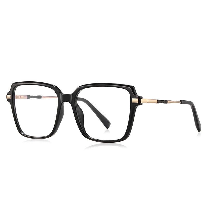 Damenmode Leichte Mode Große Rand Optische Brille
