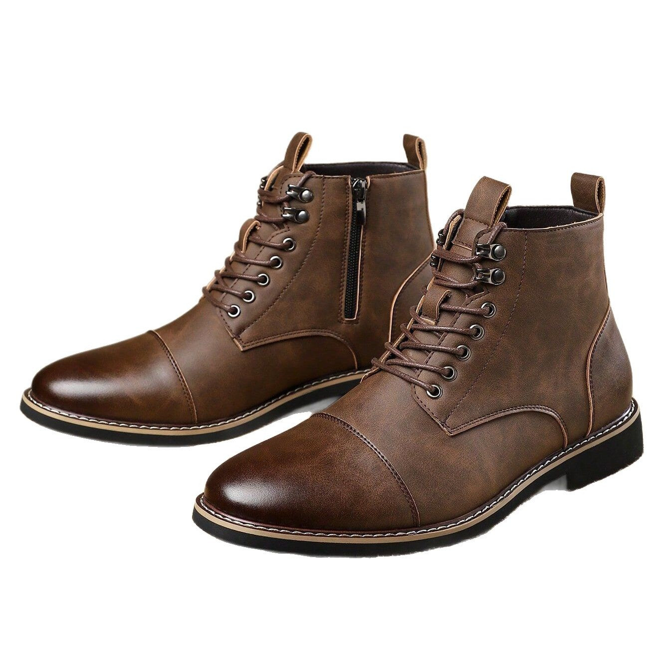 Mode Business Casual Herren Martin Stiefel