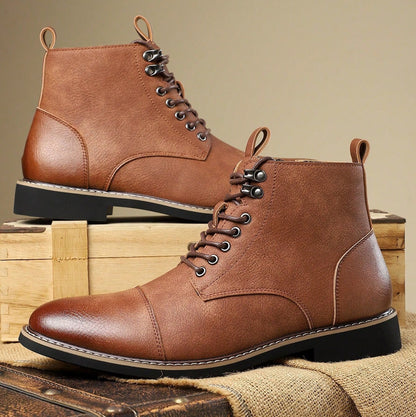 Mode Business Casual Herren Martin Stiefel